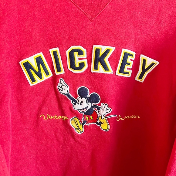 Disneyland Mickey Mouse Sweatshirt Vintage - Picture 2 of 8